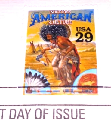 Legends of the West - Native American Culture - Gold Replica Stamps - SEE BELOW! - Image 1 of 4