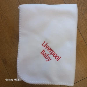 Coperta in pile di lusso con logo calcio ricamato - Foto 1 di 1