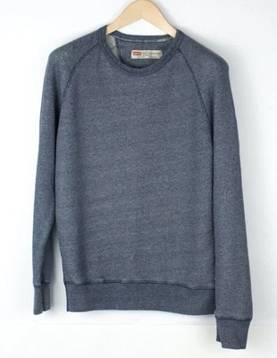 Suéter Cardigan Azul De Cuello Redondo Para Hombre Levi's Strauss & CO Talla S - Imagen 1 de 4