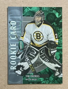 2002-03 Parkhurst Tim Thomas Rookie Card /500 Boston Bruins #244 RC - Photo 1/2