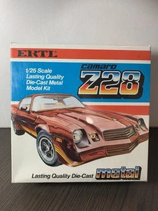 1980 Camaro Z-28 ERTL 1/25 Scale Die-cast Metal Model Replica Kit# 8106  - Picture 1 of 5