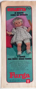 Bambola GIULIETTA FURGA - pubblicità-advertising -N3 - Picture 1 of 2