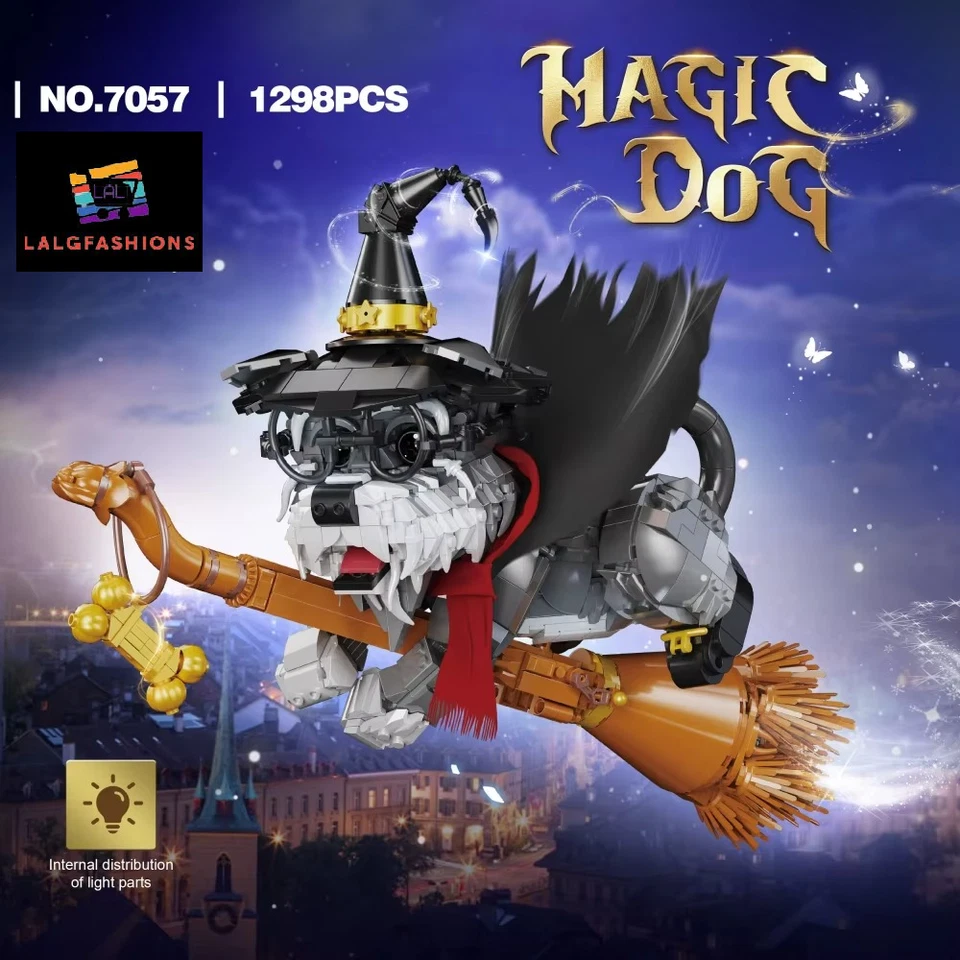 Dog Doctor Building Bricks Set 1298pcs w/ Lights – Fun Animal Model Toy Gifts - Image 1 of 4