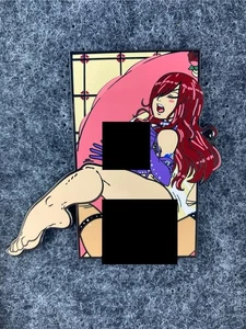 Erza Scarlet Fairy Tale Anime Cartoon Metal Badge Enamel Pin - Picture 1 of 1