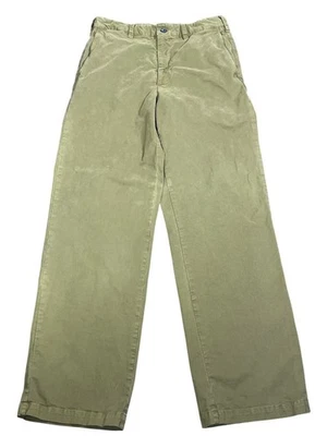 Pantalones para mujer NILI LOTAN tiro alto pierna recta oliva talla 4 usados en excelente estado Foto 1 de 4