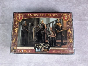 A Song of Ice & Fire: Tabletop Miniatures Game Lannister Heroes 1 Box by CMON - Picture 1 of 6