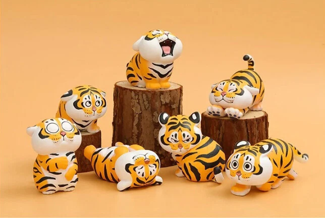 52TOYS I Am Not Fat Tiger Panghu Daily Series Confirmed Blind Box Figure Toys - Image 1 of 4