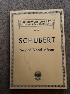 Franz Schubert Second Vocal Album Vol. 352, 82 songs with piano accompaniment - Picture 1 of 4