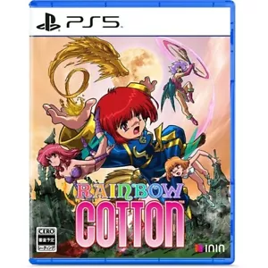 PS5 Rainbow Cotton Sony PlayStation 5 ININ Games New Shooter JP - Picture 1 of 5