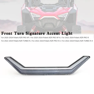 2884346Front Turn Signature Accent Light for Polaris RZR PRO XP/4Turbo R20-24 E7 - Picture 1 of 12