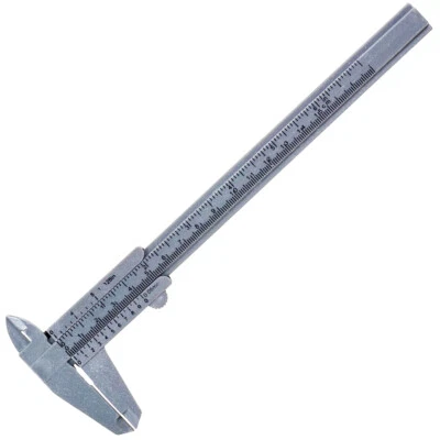 6" Plastic Caliper, Inches and Metric, 0.001" and 0.01 mm Resolution - Image 1 of 4
