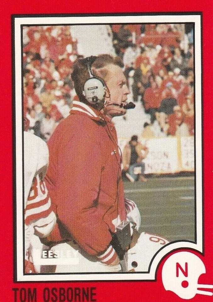 Nebraska Cornhuskers Go Big Red - 1989 Leesley 100 Year Anniversary - You Select - Image 1 of 2