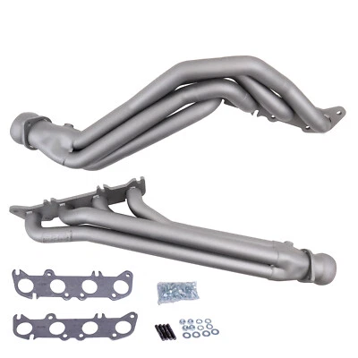 BBK Fit 11-14 Ford F-150 Pickup Coyote 5.0L 1-3/4" Long Tube Headers Chrome 1947 - Изображение 1 из 4