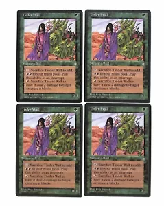 Tinder Wall Ice Age x4 Playset Magic the Gathering MTG TCG Card LP/NM - Picture 1 of 2