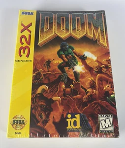 Doom Sega 32X *NUEVO, SIN RASGADURAS SELLO DE FÁBRICA* - Imagen 1 de 11