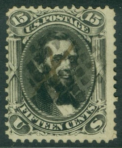 EDW1949SELL: USA 1866 Scott #77 gebraucht. Frisch. Katalog 175,00 €. - Bild 1 von 2