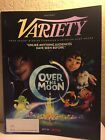 VARIETY MAGAZINE October 21, 2020 with OVER THE MOON ON FRONT COVER FREE SHIP 