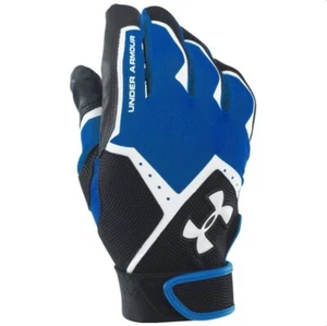 Under Armour Men's Clean-Up VI Batting Gloves 1267426-400 BLUE - Picture 1 of 2