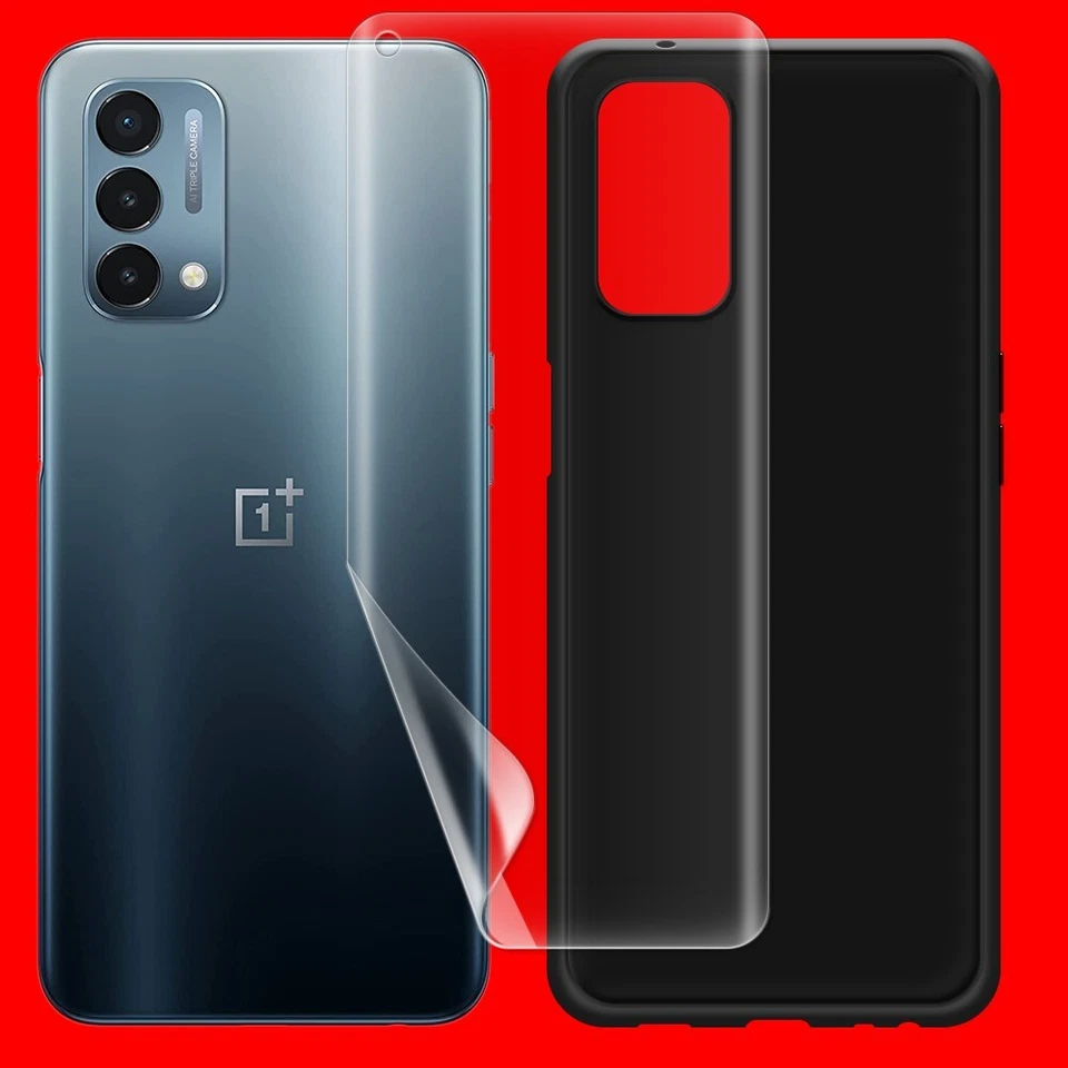 2in1 Soft Hydrogel Screen Protector TPU Case for OnePlus Nord N200 5G DE2118 USA - Image 1 of 1