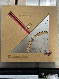 WOODPECKERS Precision Triangle Square Imperial TruSquare 6” Made In The USA - Picture 1 of 3