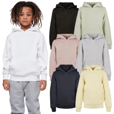 Kids Hoody Kapuzenpullover Hoodie Build your Brand Basic Unisex Fleece Kidswear