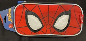 Spiderman Raise Eyes Large 2 Zipper Pencil Case/Travel Pouch - Picture 1 of 5