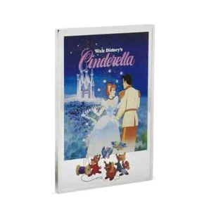 2025 Niue Disney Princess  Cinderella 75th Ann. Poster Coin 10 Silver Proof Coin - Picture 1 of 4