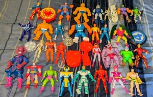 Marvel Toy Biz Fantastic Four Complete Series 1-3 Figure Lot 1996 1997 1998 HTF - Picture 1 of 6