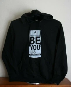 BE YOU & NOTHING ELSE - Felpa con cappuccio nera, piccola - Foto 1 di 5