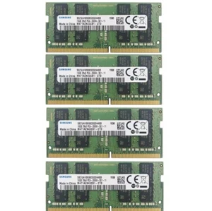 Samsung 64GB (4X 16GB) DDR4 2666MHz PC4-21300 SODIMM Memory Ram M471A2K43CB1-CTD - Picture 1 of 4