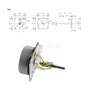 3~24V Mini Wind Generator Phase Micro Brushless Generator Hand Motor DVVD DIY - Bild 1 von 4