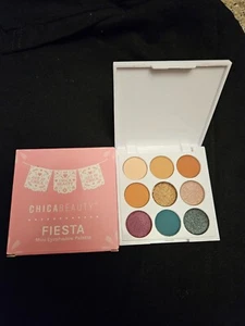 Neu mit Karton ChicaBeauty "Fiesta" Mini-Lidschattenpalette (9 Farben) - Bild 1 von 5