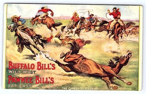 Buffalo Bill's Wild West Pawnee Bill's Far East Werbe-Postkarte - Bild 1 von 2