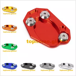 For Ninja 1000 /400R 11-15 CNC Side Stand Plate Kickstand Extension Pad Enlarger - Bild 1 von 12