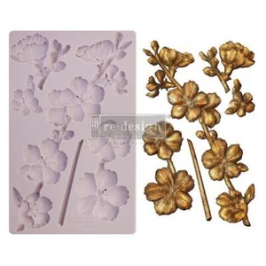 Prima re·design Molde Silicona 5" x 8" - Flores Botánicas - Imagen 1 de 2