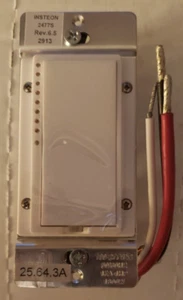 INSTEON 2477S on/off Switch Linc White remote control (NIB) 17amps (SCE 29aa3) - Picture 1 of 8
