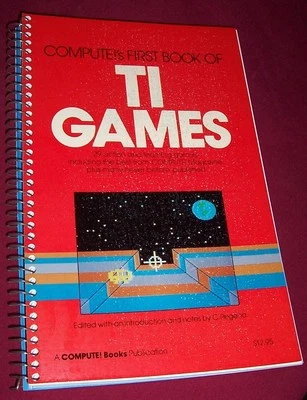 New TI-99/4A TI99 COMPUTE! First Book of TI GAMES Programs Manual - Image 1 of 2