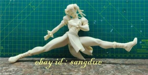 1/6 unbemalt ResinStreet Fighter (SF) Chun-Li Kicking Girl Serie GK auf Lager - Bild 1 von 4