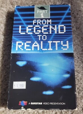 From Legend To Reality - Part 1 UFOs - Questar 1994 VHS aliens encounters bodies - Image 1 of 3