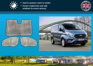 Thermojalousien für Ford Transit Custom 12-23 Campervan vorne Set - Bild 1 von 25