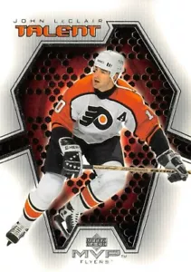 2001-02 UD MVP Talent #MT12 John LeClair  **  Philadelphia Flyers  ** - Picture 1 of 2