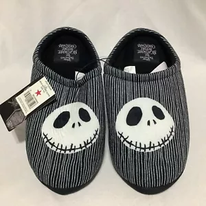 Men’s Disney The Nightmare Before Slippers Christmas Jack Skellington Size 10 L - Picture 1 of 8