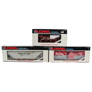 Lionel NYC Pacemaker Ore Covered Hopper 1:48 O Scale Train Freight Car 3P Lot - Picture 1 of 7