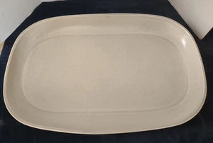 Russel Wright Steubenville MCM Oyster Grey Lg Platter & Serving Bowl-2 PIECES - Picture 1 of 10