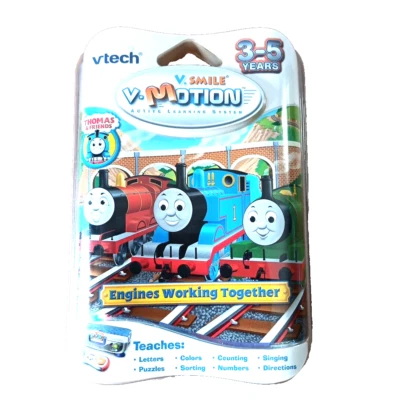 V. Smile Motion Thomas & Friends "Engines Working Together" by VTech Brand New - Image 1 of 3