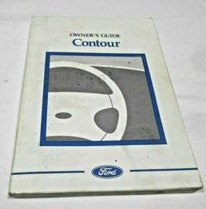 1998 FORD CONTOUR OWNER'S MANUAL / GUIDE. FREE S/H / NICE CONDITION - Picture 1 of 2