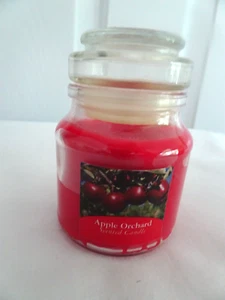 Star Candle Co. Tarro de 4" "APPLE HARD" Vela Roja - NUEVO - Imagen 1 de 3