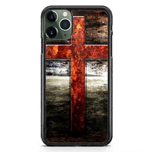 Christian Cross Jesus Christ Hülle für iPhone 15 Pro Max Plus 14 Mini 13 12 - Bild 1 von 5