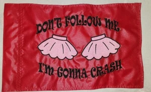 Individuelle DON'T FOLLOW ME TUTU Sicherheitsflagge für Jeep UTV ATV Fahrrad Boot - Bild 1 von 4