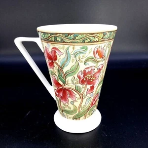 Past Times Art Deco Stil Creme Morris Muster Bone China Becher Nr. 44499 10 Unzen - Bild 1 von 8